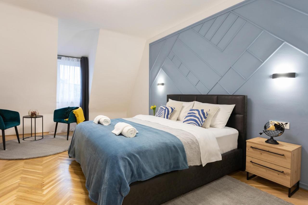 자그레브 Design 1Bdr Loft Near Kvaternik Square 아파트 외부 사진